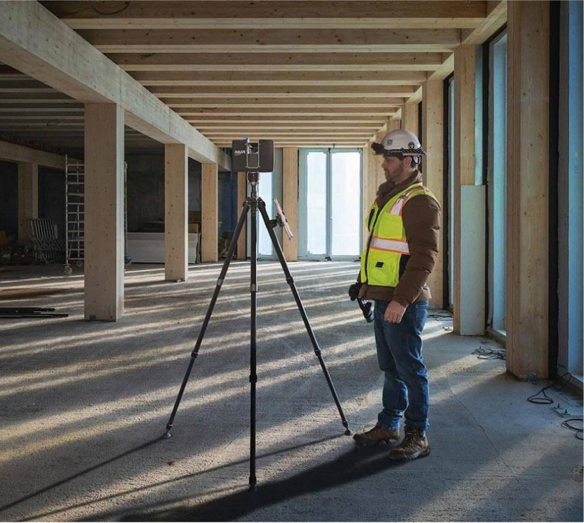 Scan to BIM : Relevé 3D du bâtiment